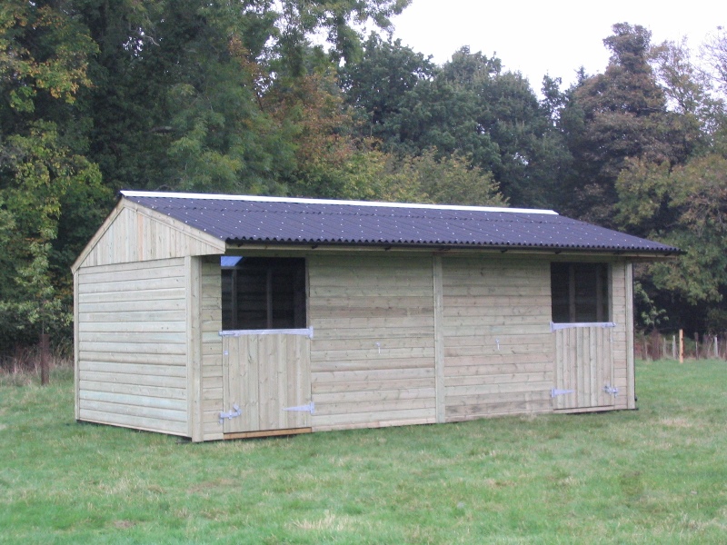 24ft x 12ft Mobile Field Shelter with Doors 24ft x 12ft Mobile Field Shelter with Doors