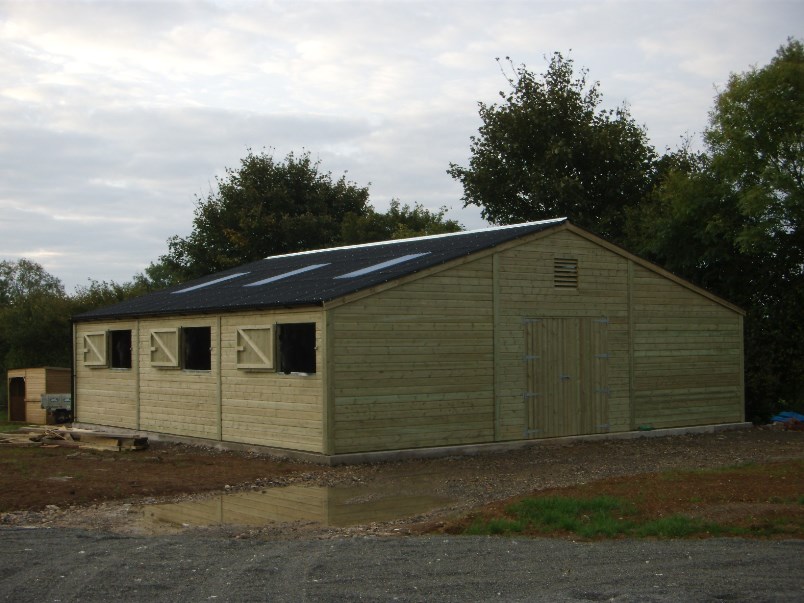Six Box American Style Barn Six Box American Style Barn